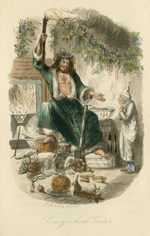 Illustration from Charles Dickens' book, A Christmas Carol