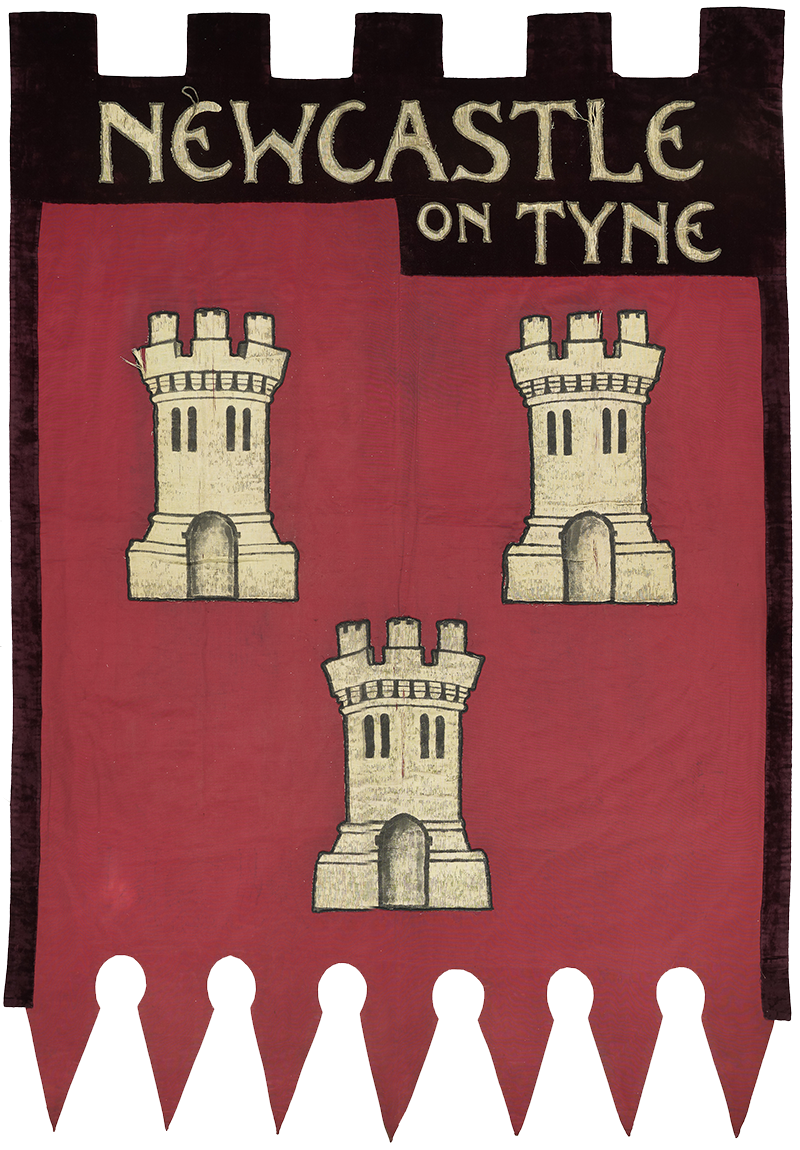 Ethel Williams' suffragist banner